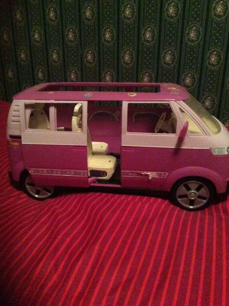 barbie toy van